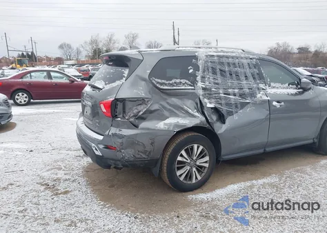 2019 Nissan Pathfinder Sl из США, поврежденный, VIN 5N1DR2MMXKC589555